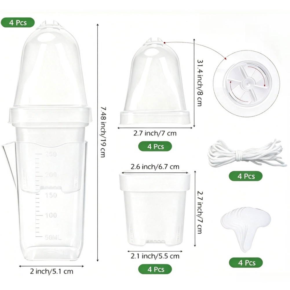 Humidity Dome Kit - Zestaw do samodzielnego podlewania roślin, zawierający